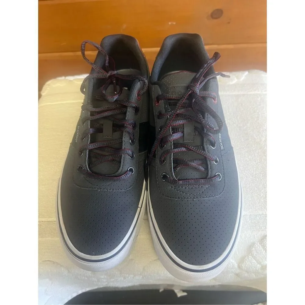 Dockers Men’s charcoal / Brown Casual Sneakers Shoes Men Size 9.5